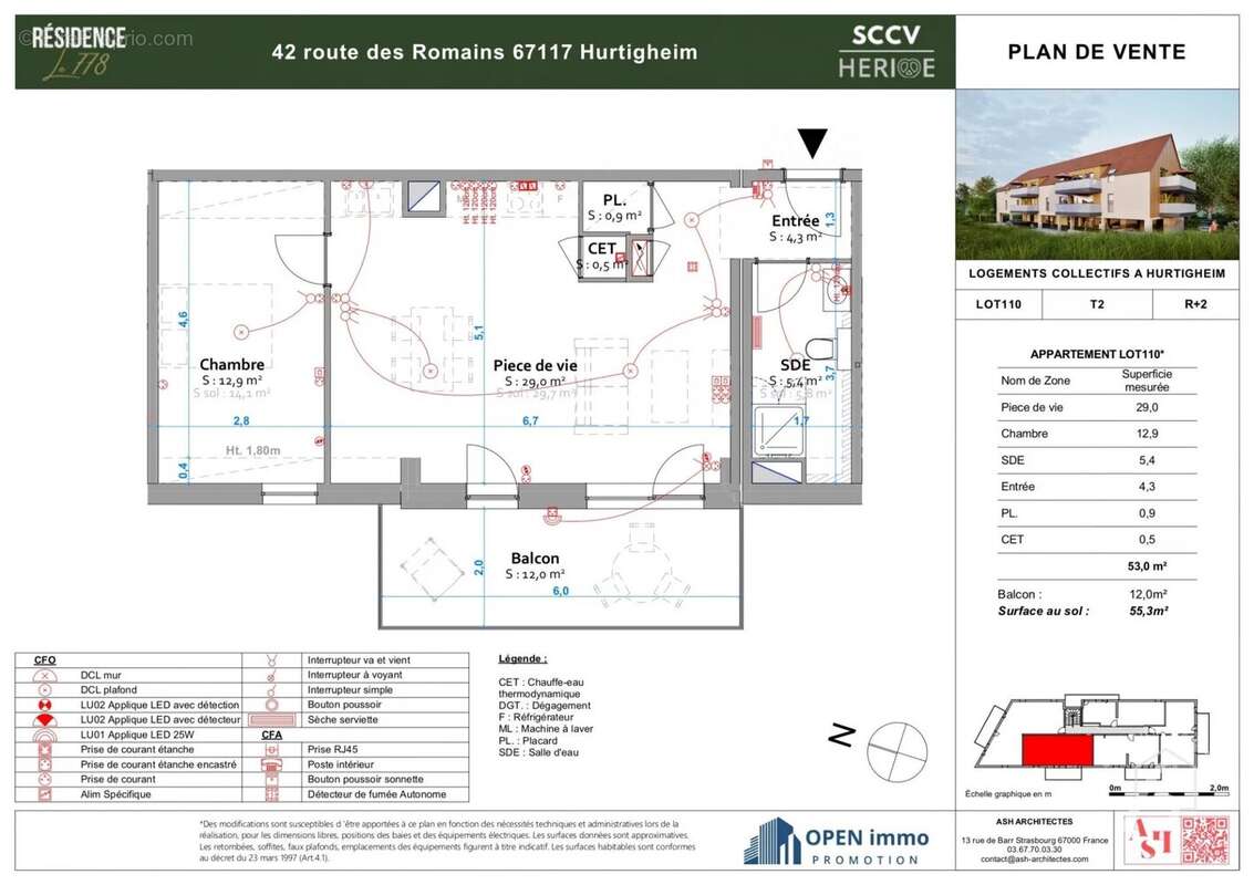 Appartement à HURTIGHEIM