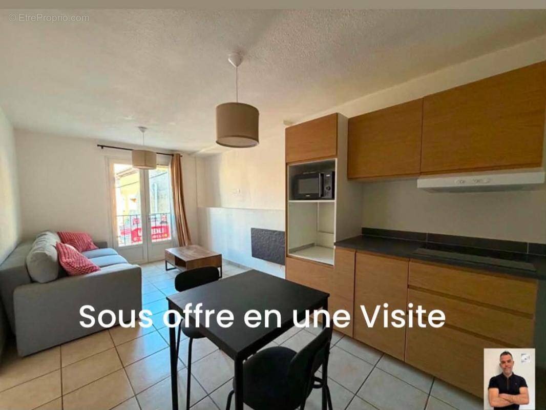 Appartement Puget Ville 2 pièce(s) 30 m2 - photo 1