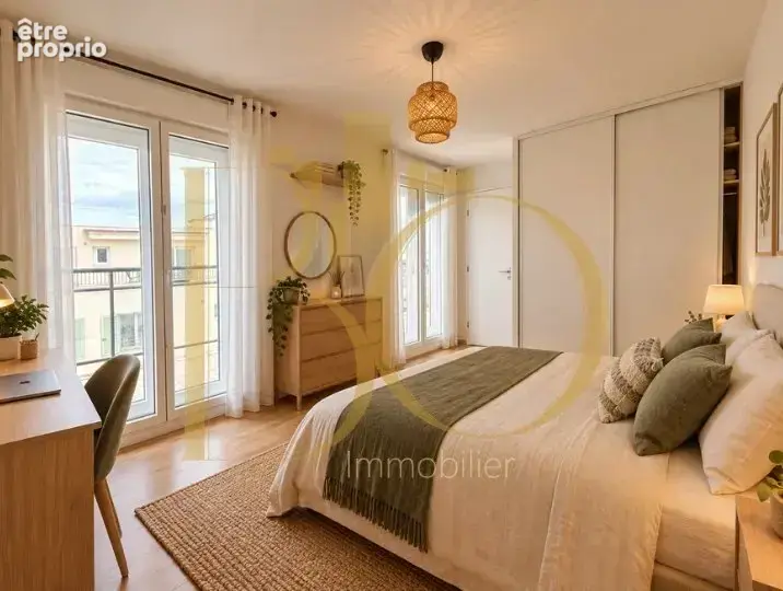Appartement 3 pièces de 66 m² avec terrasse et double stationnement - photo 8