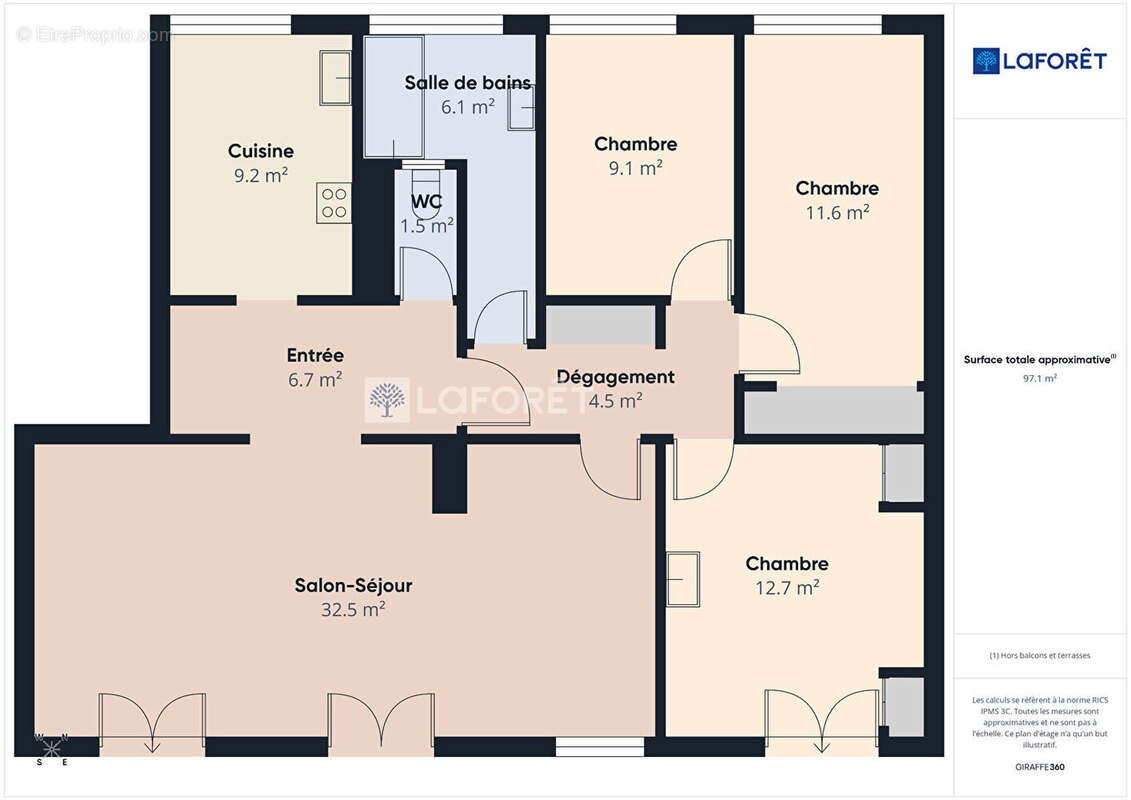 Appartement à QUIMPER