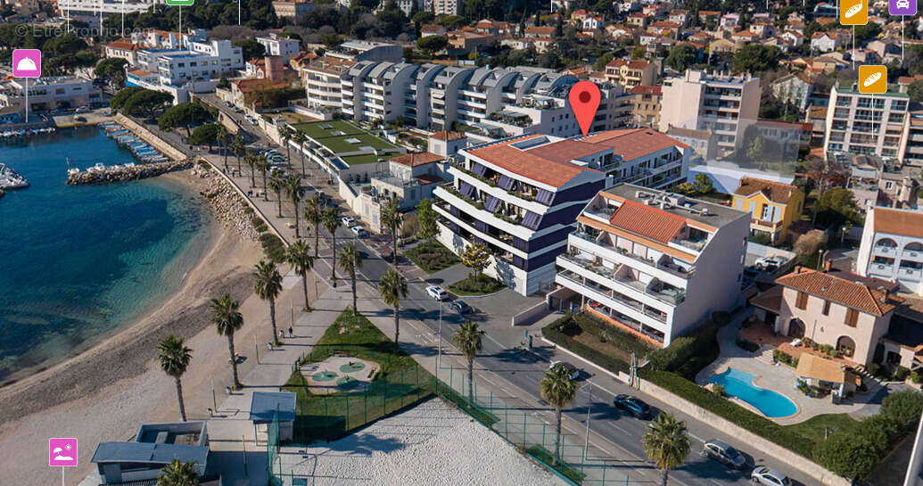 Luxueux t2 - dernier etage - residence front de mer - 39m2 - terrasse plein soleil 12m2 - 356 320€ - photo 3