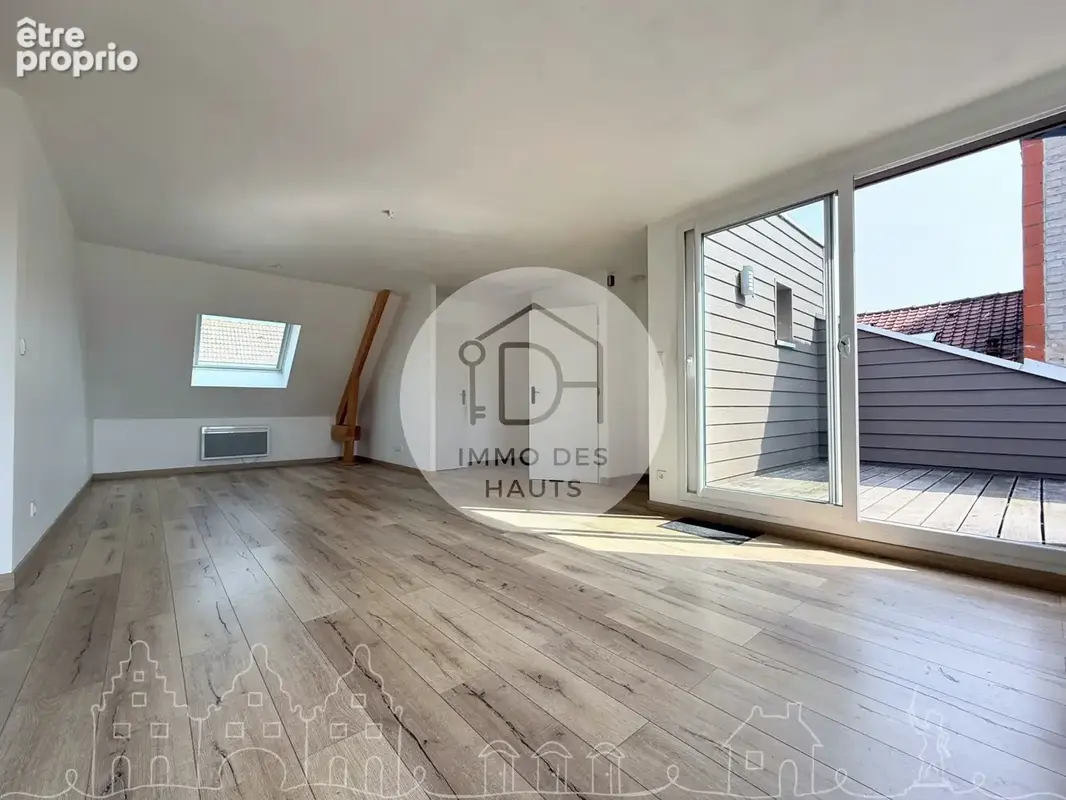 Appartement T3 traversant avec terrasse et jardin à Téteghem - photo 2