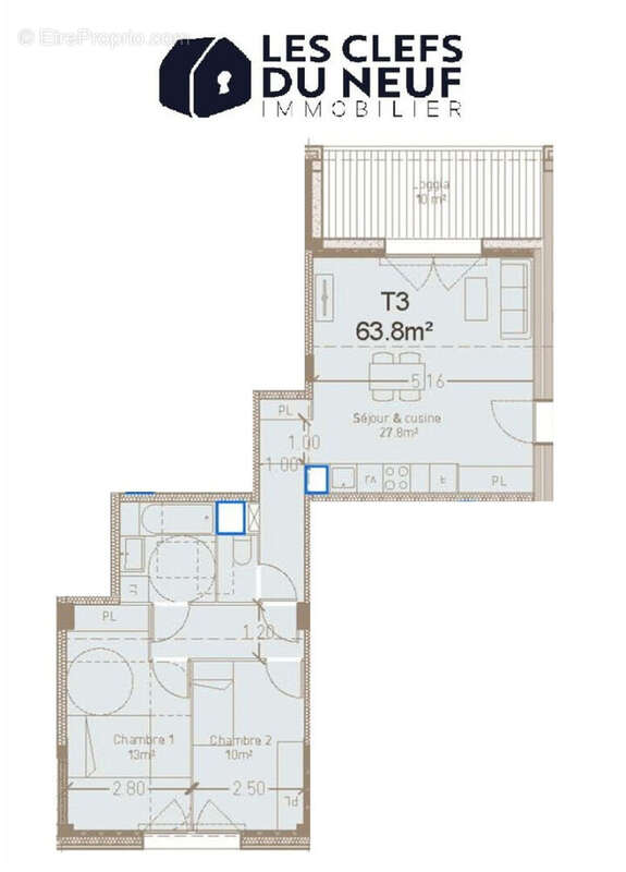 Appartement à TOULOUSE
