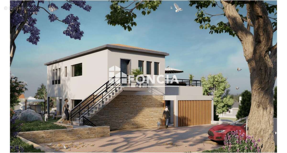 Caveirac – t4 en rez-de-jardin avec 93 m² d'extérieur et deux parkings - photo 2