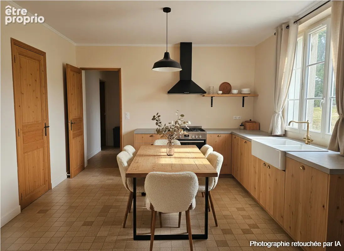 A Bigny-Vallenay, vaste maison de 5 chambres avec grange et grand terrain arboré . - photo 7