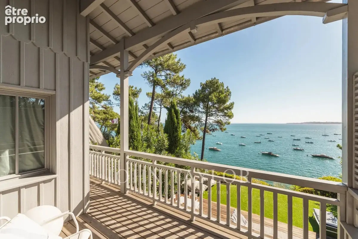 Cap ferret - villa en premiere ligne vue panoramique bassin - photo 17