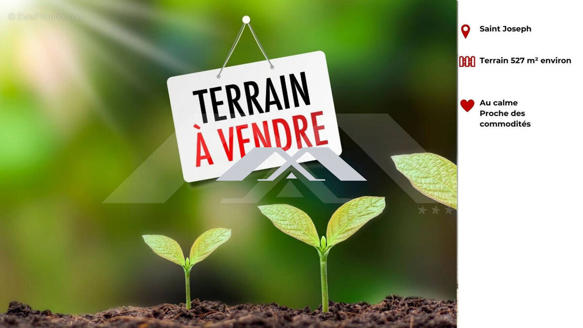 Terrain à SAINT-JOSEPH
