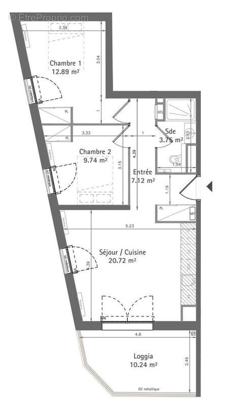 Appartement à BORDEAUX