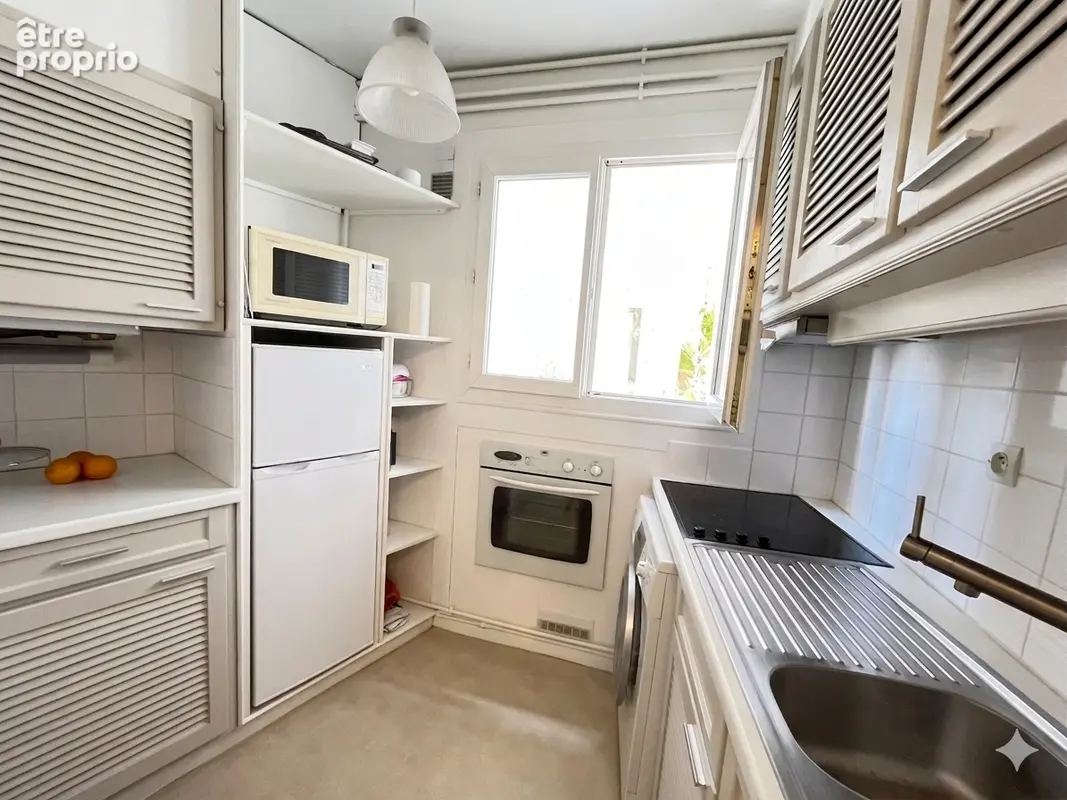 Paris 17 - m° ligne 1 - 2 pieces + cave - photo 4