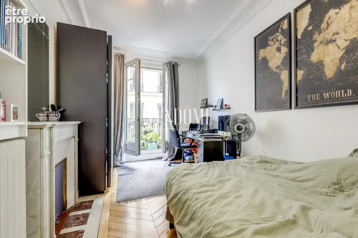 Paris 17éme - batignolles: 3 chambres - balcon - ascenseur - photo 6