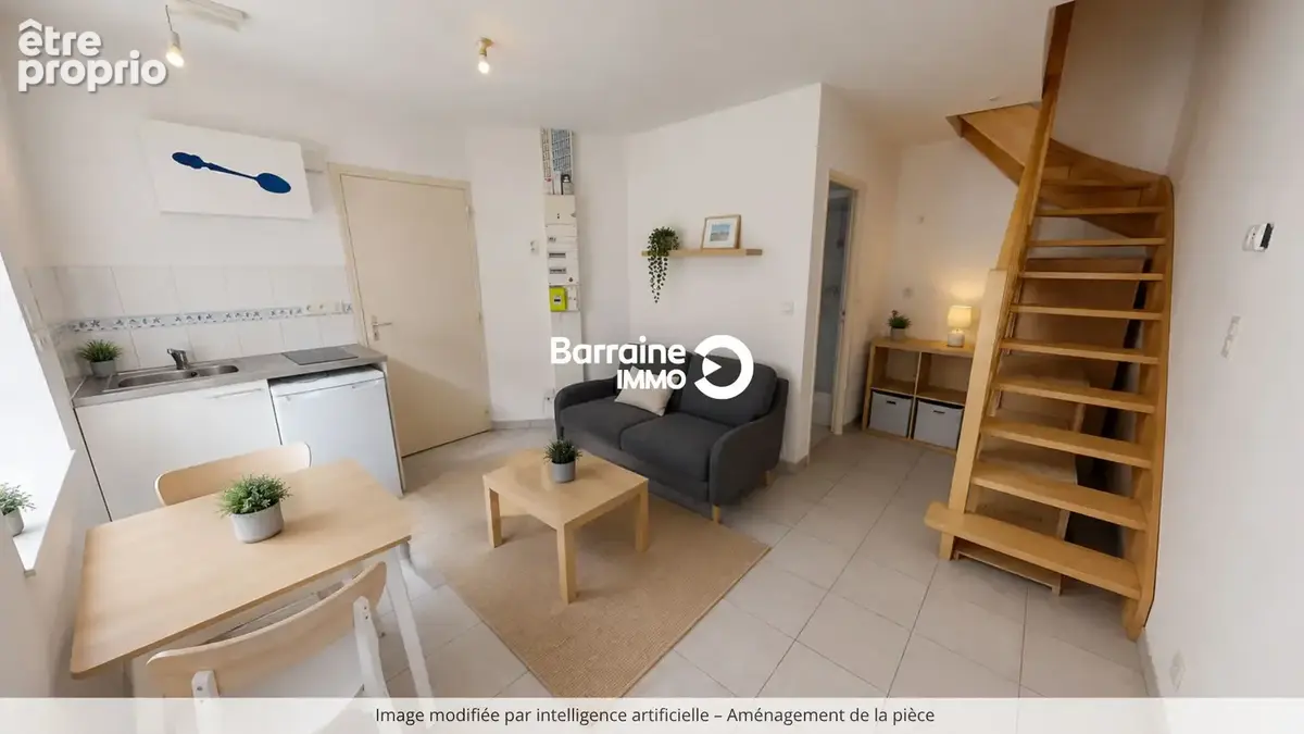 Exclusivité Brest - Secteur Saint Martin - Place Guérin - Appartement T3 Duplex situé en arrière cour - photo 4