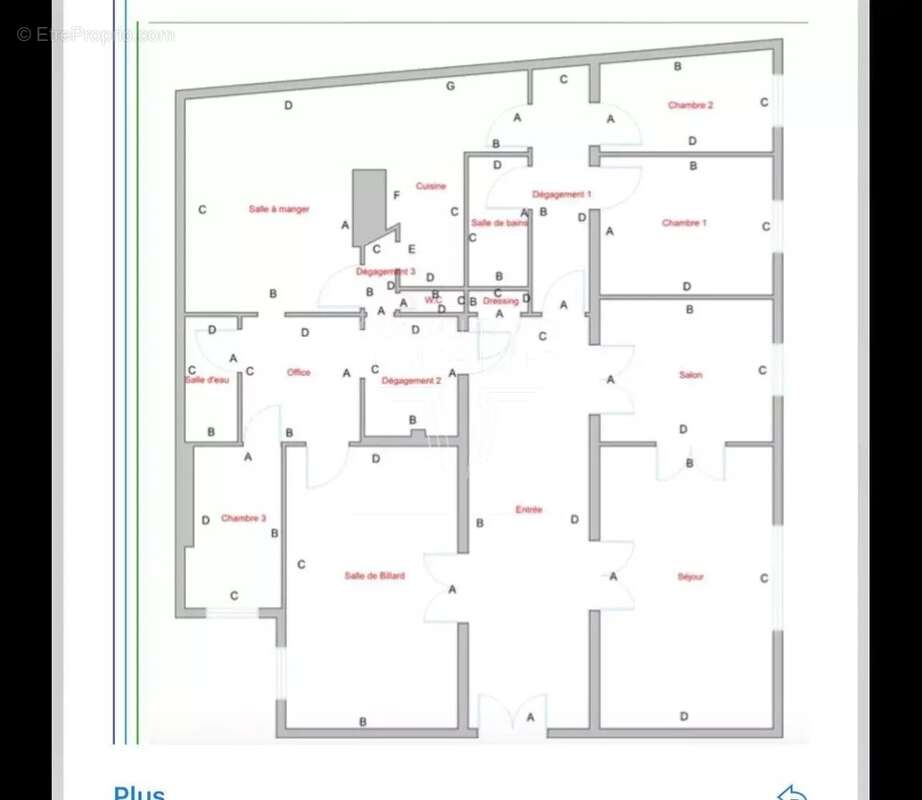 Appartement à PARIS-16E