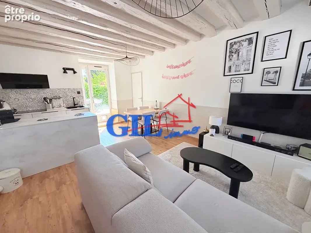 Seine port - maison briarde en pierre de 65m² hab. - photo 9