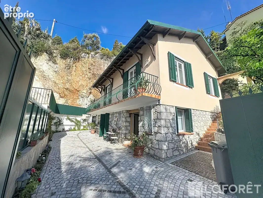 Maison 5P Roquebrune Cap Martin avec vue mer - photo 8