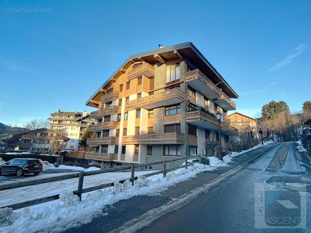 Vue extérieure de la résidence - Appartement à MEGEVE