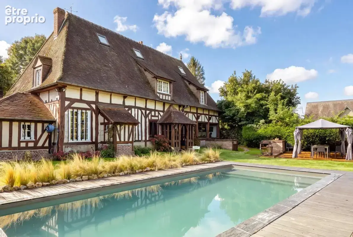 Manneville-sur-risle – maison 268 m² – beaux volumes - photo 2