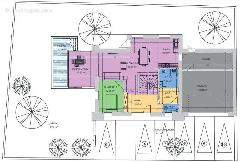 Dpt Moselle (57), à vendre CUVRY maison P7 de 170,35 m² - Piscine - photo 2