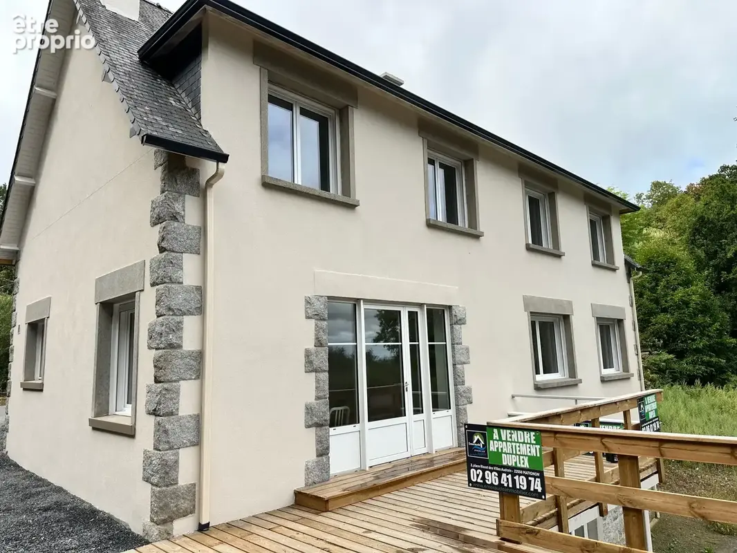 Saint cast le guildo a environ 500m de la plage des 4 vaux appartement duplex 4 chambres avec terrain privatif - photo 2