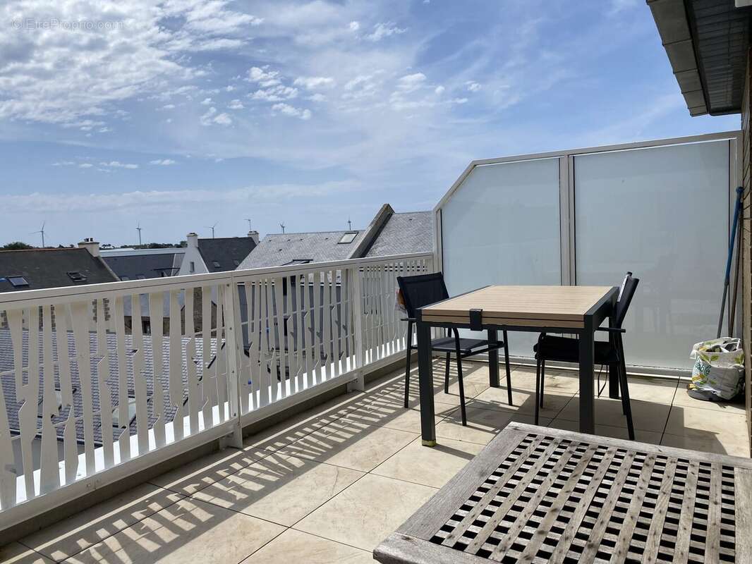 Terrasse avec vue dégagée