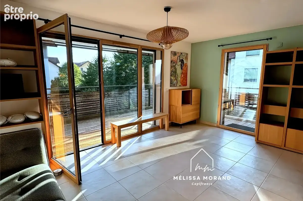 Appartement T4 de 86 m2 à NEYDENS (74), Terrasse, vue Jura et jet d'eau - Proche Genève, frontière suisse - photo 5