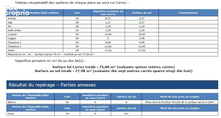 Appartement T4 75 m2 avec balcon, cave et parking couvert, avenue Victor Hugo, 26000 VALENCE - photo 13