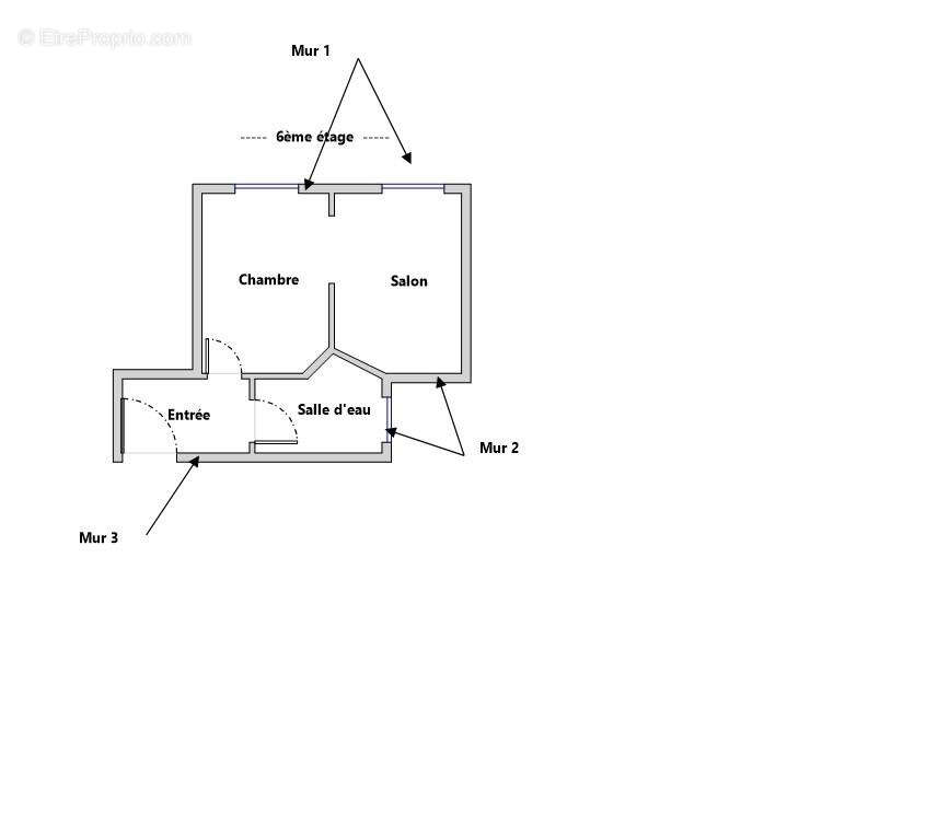 Appartement à PARIS-20E