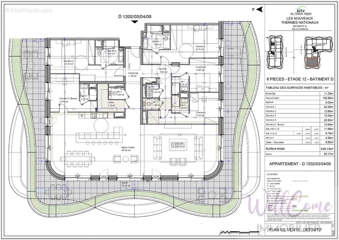 Appartement à AIX-LES-BAINS