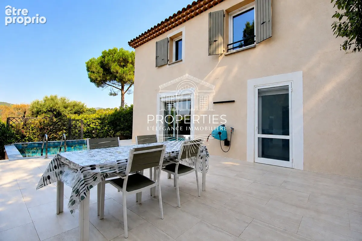 Bormes - haut para - 86 m² - 2 x suites parentales - garage - piscine - photo 1