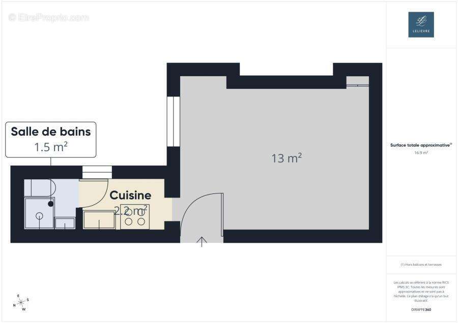 Appartement à PARIS-15E