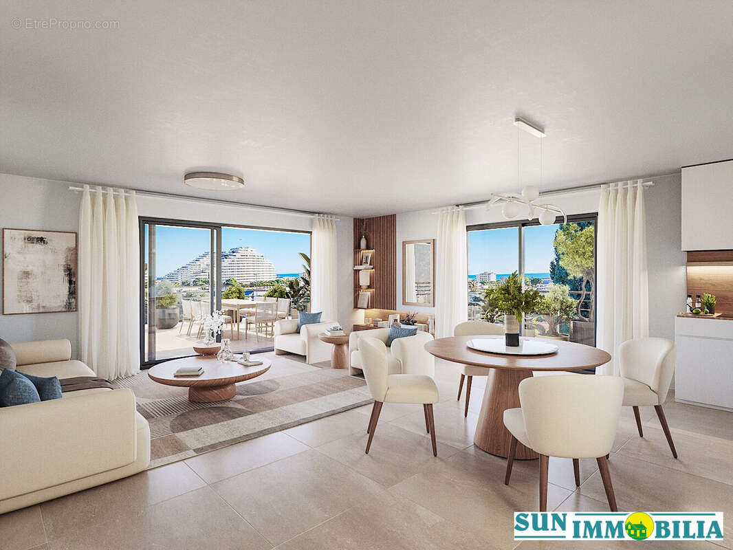 Appartement à VILLENEUVE-LOUBET
