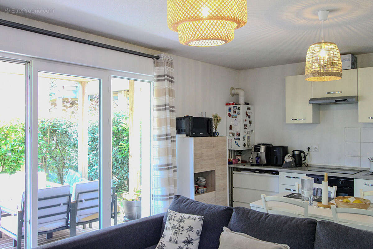 Labenne  appartement 2 pieces  terrasse et jardin privatif parking exterieur - photo 2