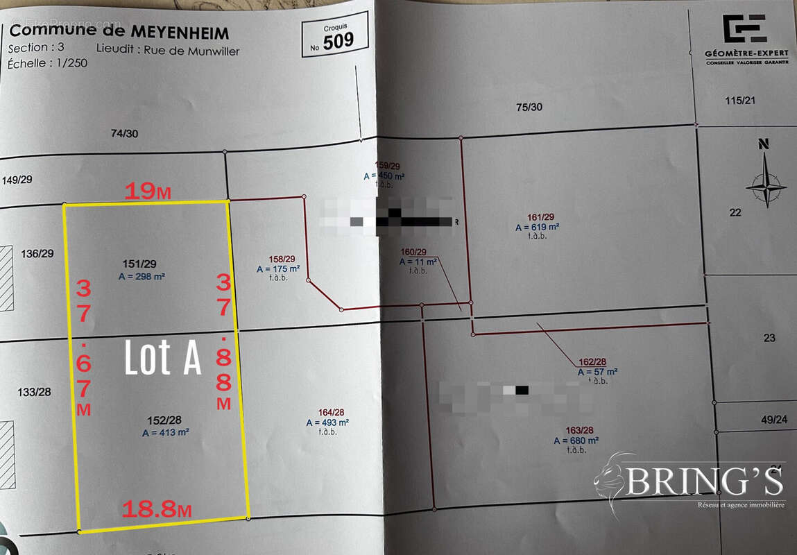 Terrain à MEYENHEIM
