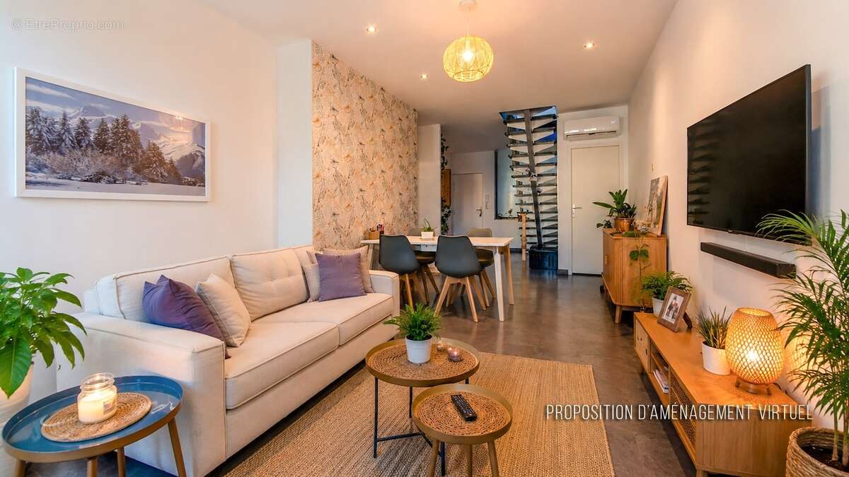 Appartement à vendre 3 pièces TARBES (65) Duplex Terrasse - photo 3