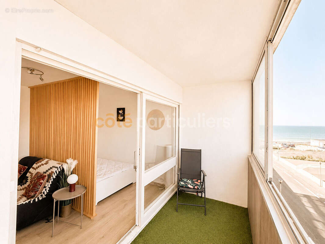 Saint-hilaire-de-riez -- appartement -- t1 bis -- 24 m2 -- vue mer -- loggia - photo 2