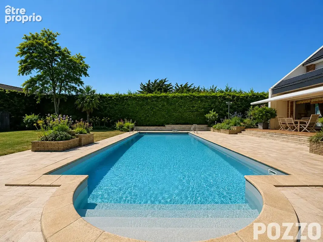 A VENDRE- Maison 195m² - Piscine - SAINT-PAIR-SUR-MER (50380) - photo 5