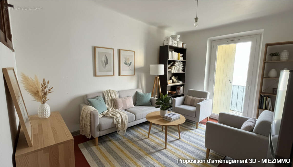 Murs et fonds 36m2 plein centre village - photo 4