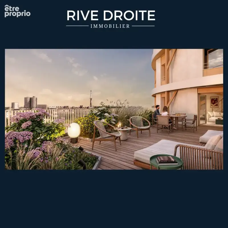 Rennes arsenal redon - bd voltaire - studio avec terrasse - vue degagee - photo 6