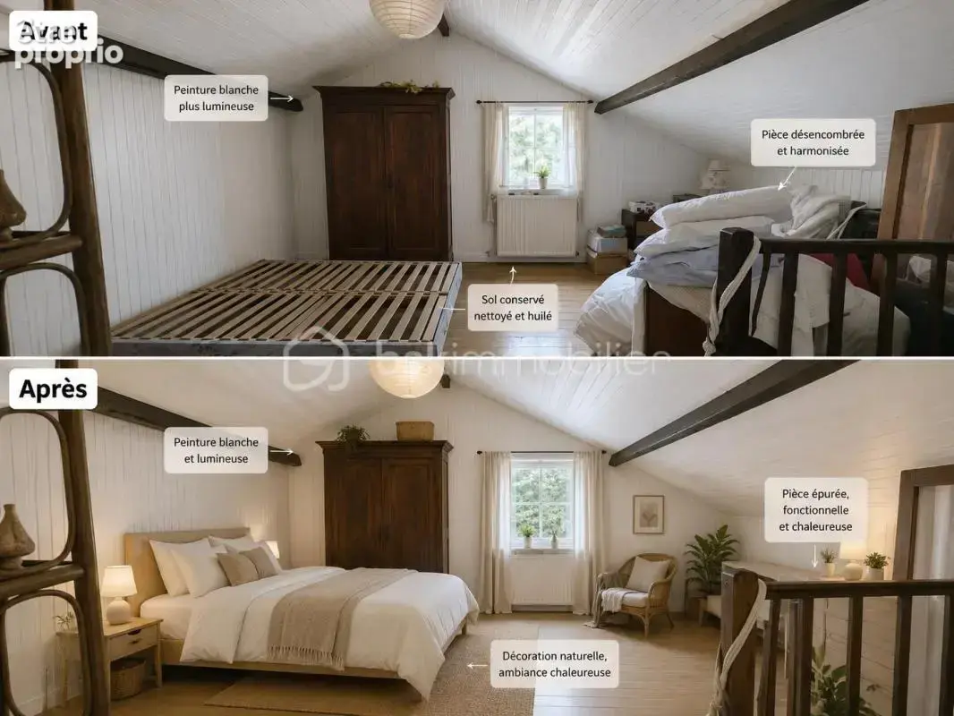 Maison mitoyenne 70 m² avec jardin arboré de 706 m² - photo 7