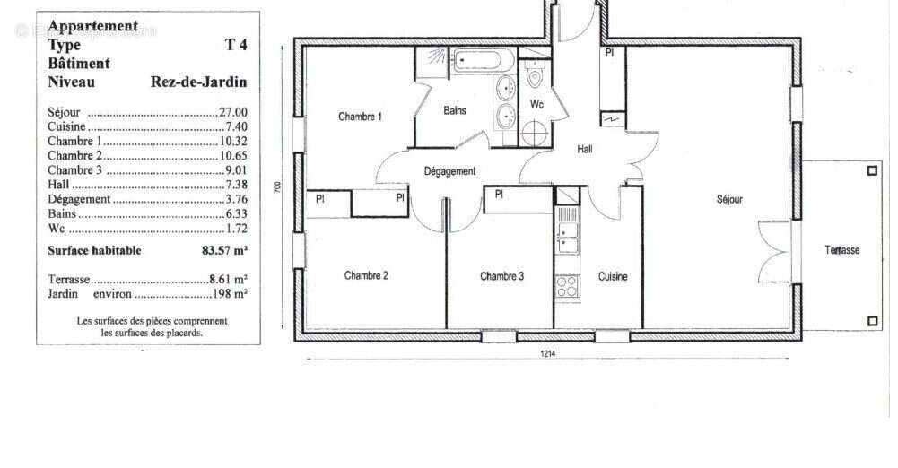 Appartement à PERPIGNAN