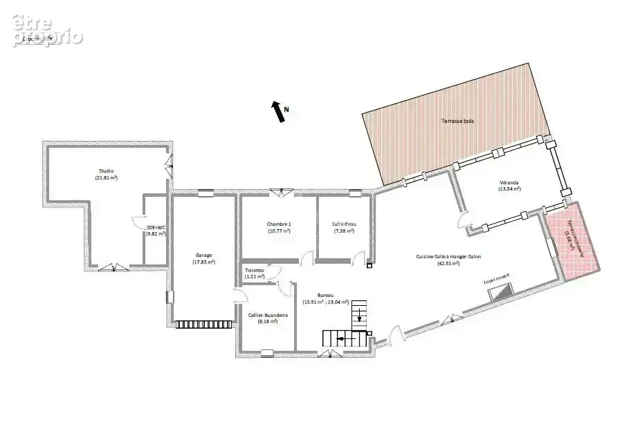 Maison t6 solaro sur 1813 m² de terrain - photo 3