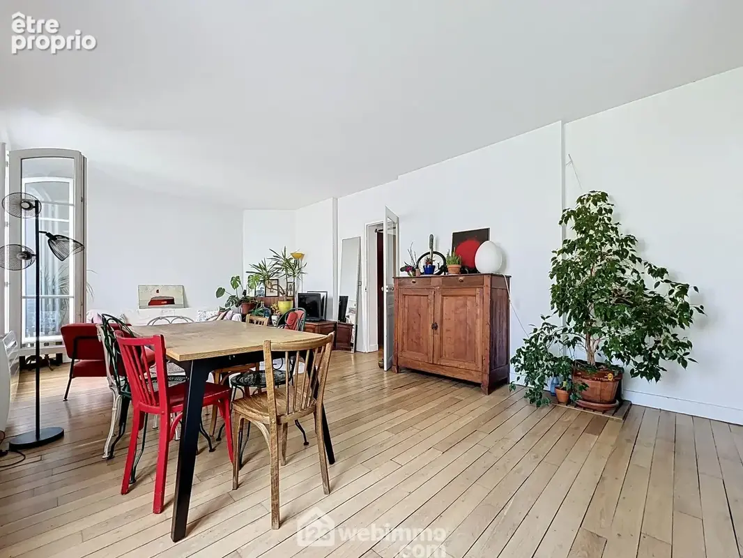 Double séjour avec cheminée - Appartement à MALAKOFF