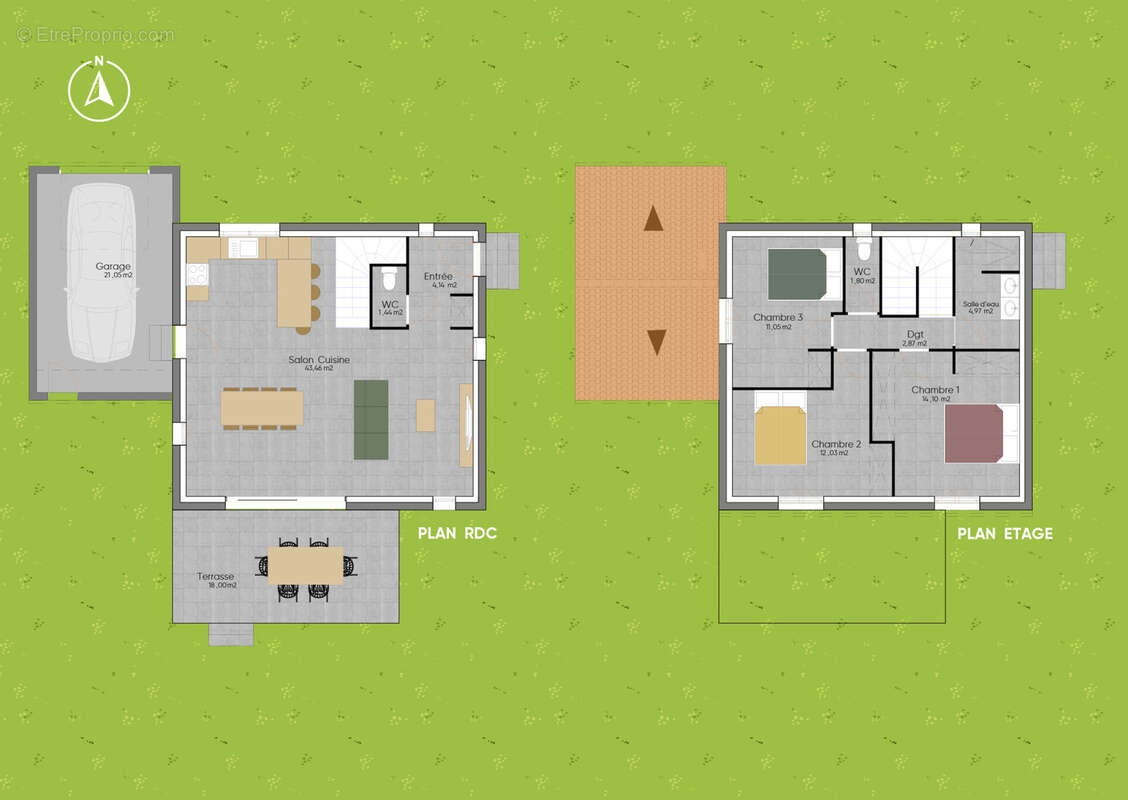 Maison à CAMARET-SUR-AIGUES