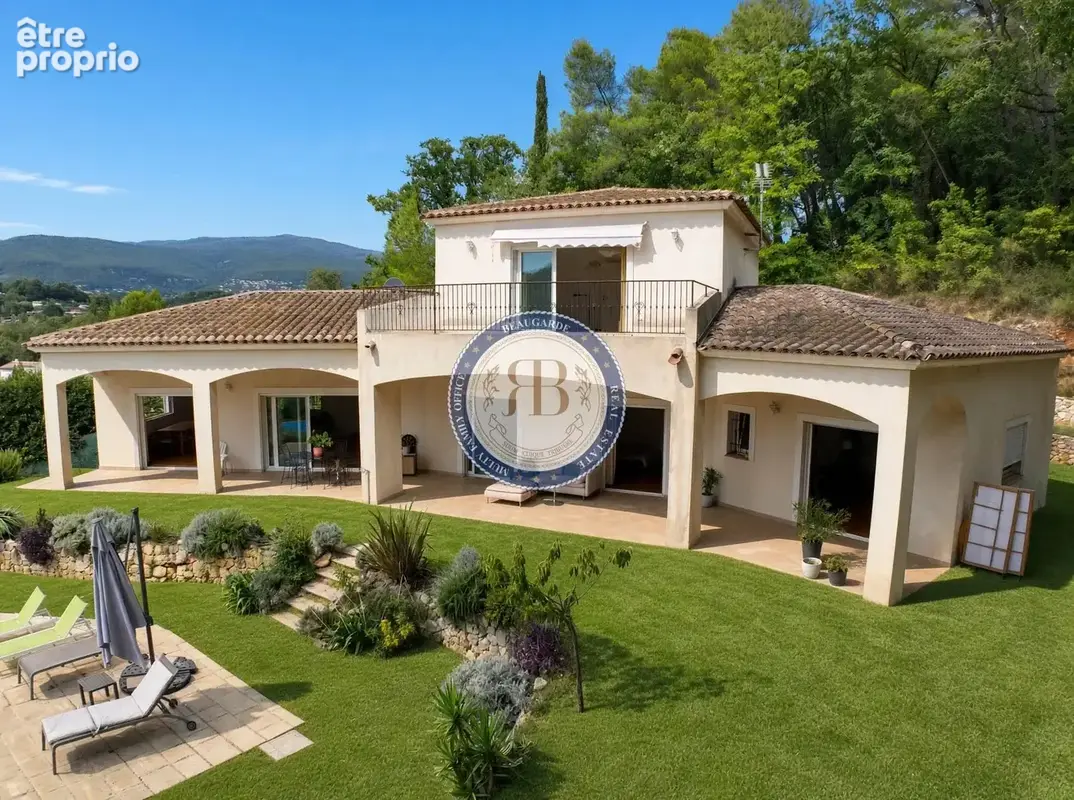 Aux portes de Valbonne – Villa néo-provençale de 192 m²– Panorama d'exception – Terrain de 4 928 m². - photo 3