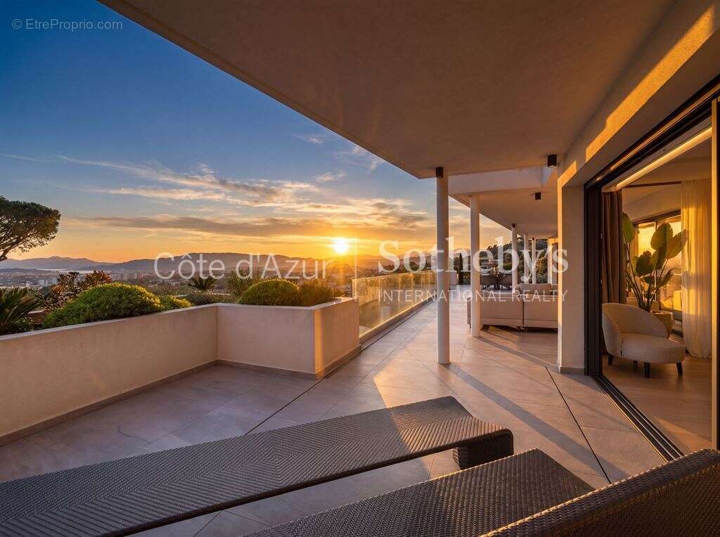 Villa contemporaine avec vue mer panoramique au Cannet Victoria proche Cannes - photo 12