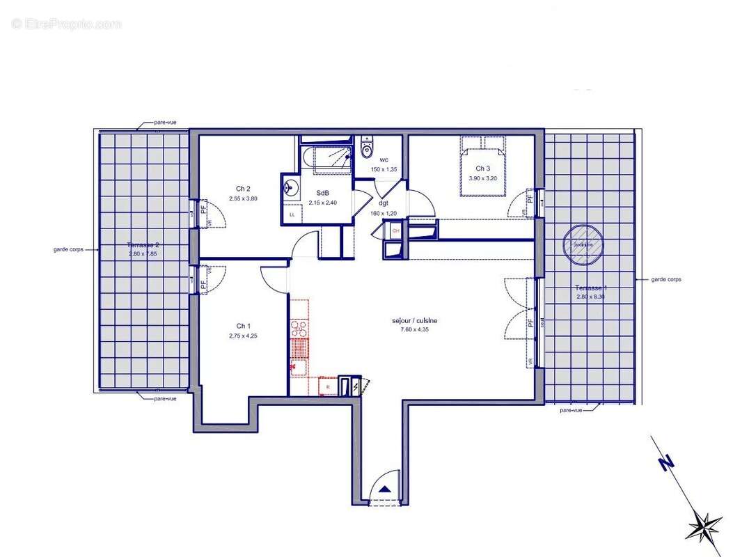 Appartement à SIX-FOURS-LES-PLAGES