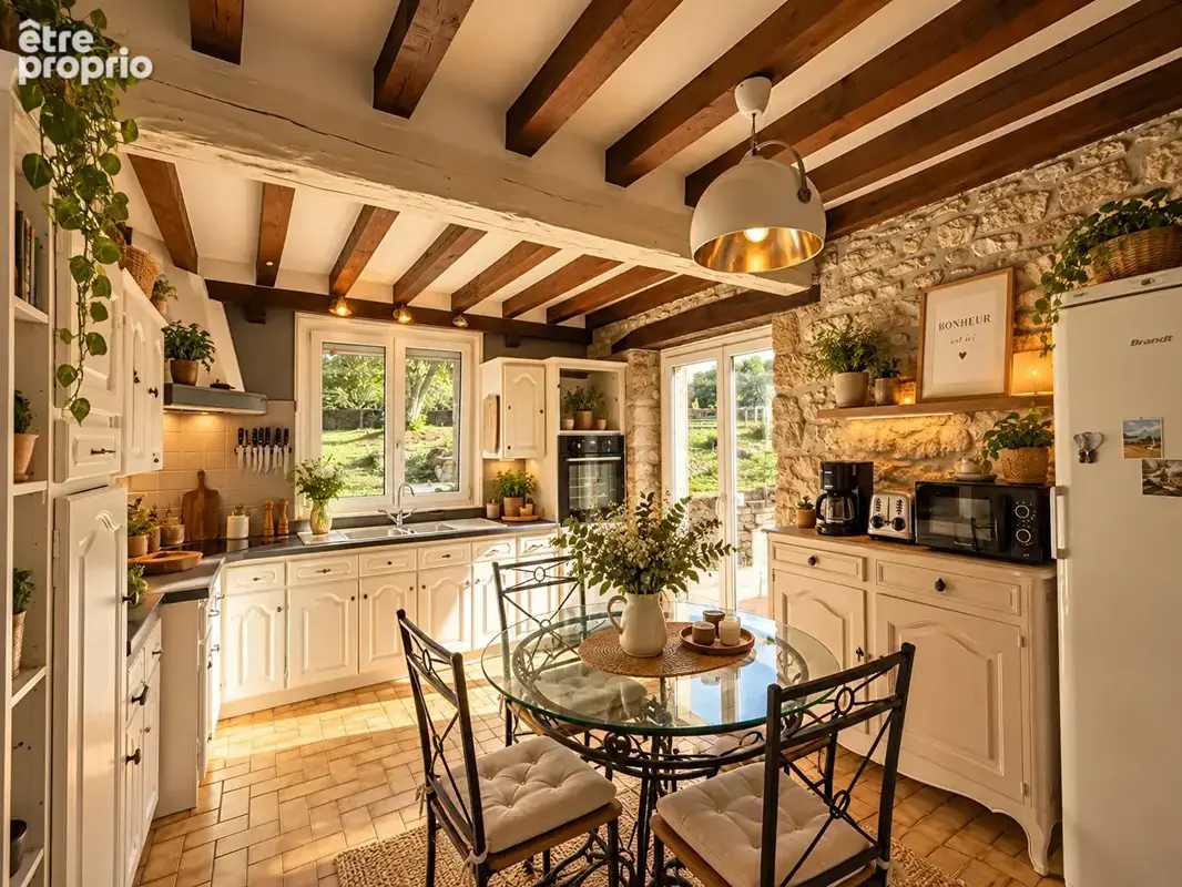 Aux portes de damigny - longere sur 3096m² - photo 2