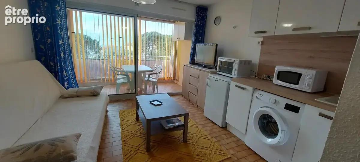 LE GRAU D' AGDE - Front de Mer - Studio cabine avec cellier et place de stationnement privée - photo 3