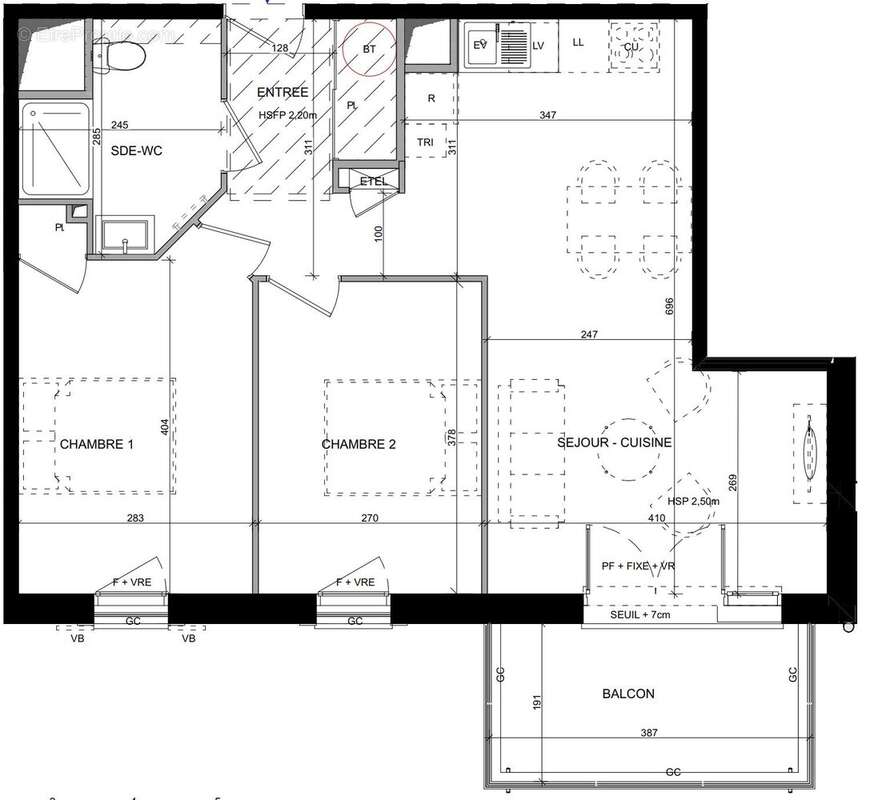 Appartement à FOURAS