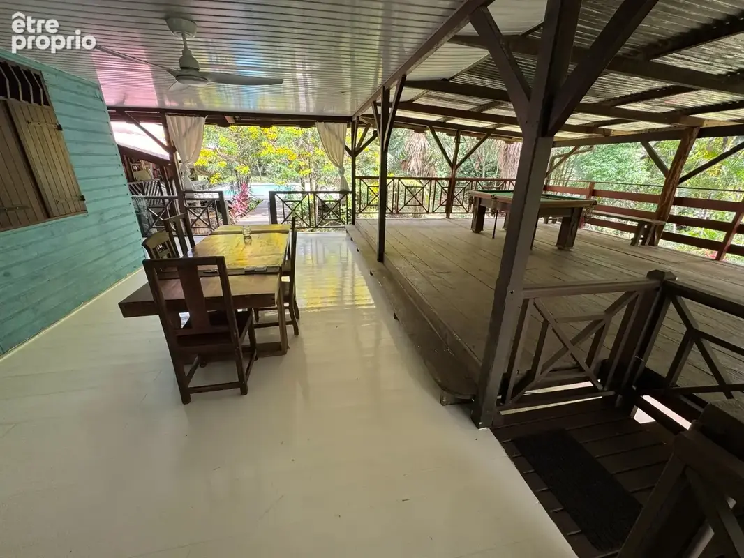 Magnifique propriété T5 avec piscine pont des cascades Montsinery - photo 21