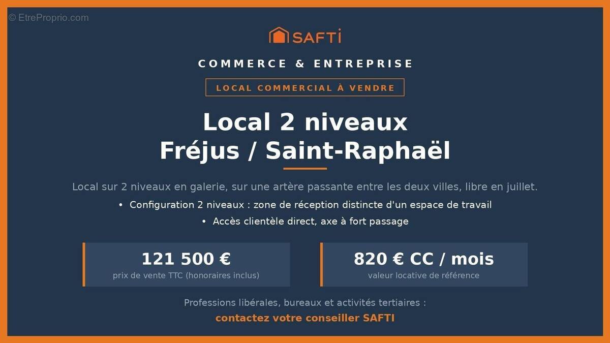 Photo 1 - Commerce à FREJUS